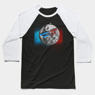 Boricua en la Luna Baseball T-Shirt